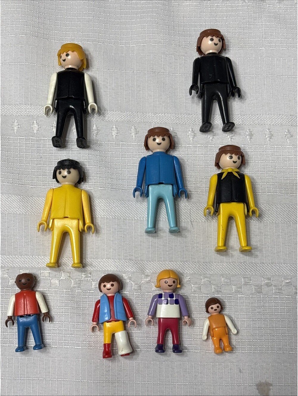 Vintage Playmobil Figures Lot of 9 1974 -1990’s